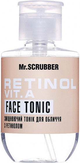 Mr.Scrubber Face ID. Retinol Vit.A Face Tonic - Укрепляющий тоник для лица с ретинолом