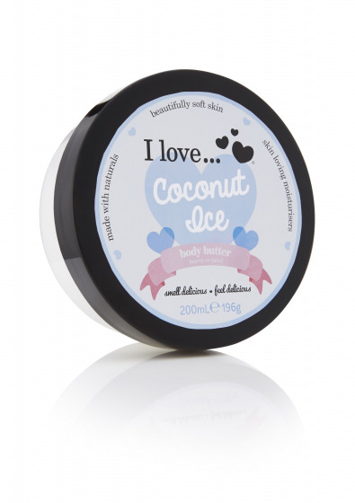 I Love Coconut Ice Body Butter - Масло для тела "Кокосовый лед" - 1