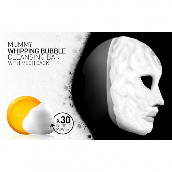 Cailyn Mummy Whipping Bubble Cleansing Bar - Пенящееся мыло с антибактериальным и антивозрастным эффектом - 1