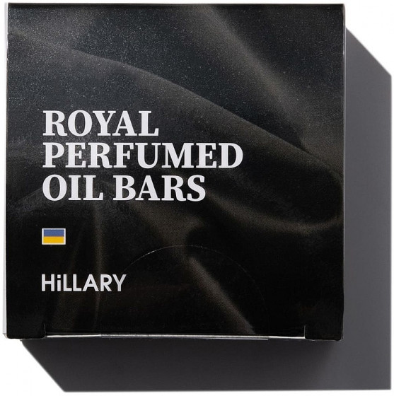 Hillary Perfumed Oil Bars Royal - Твердый парфюмированный крем-баттер для тела