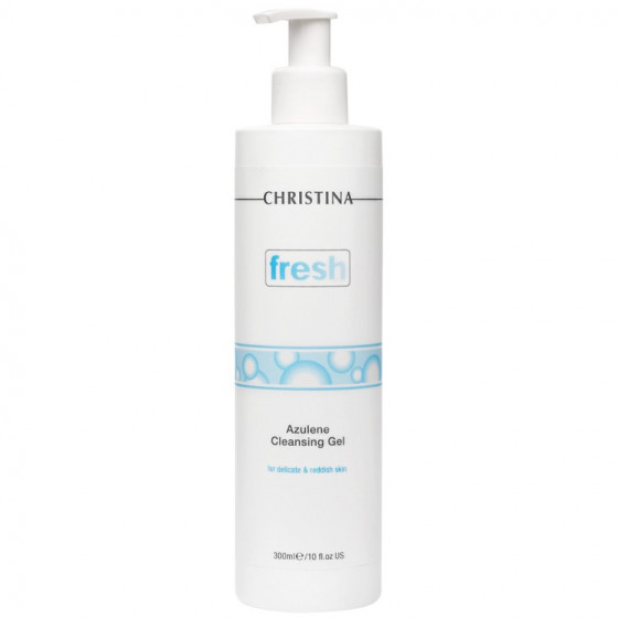 Christina Fresh Azulene Cleansing Gel For Delicate & Reddish Skin - Азуленовый очищающий гель для чувствительной и склонной к покраснениям кожи