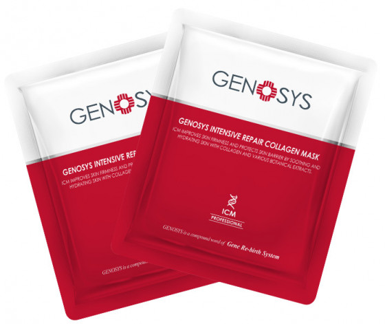 Genosys Intensive Repair Collagen Mask - Коллагеновая маска для лица - 1