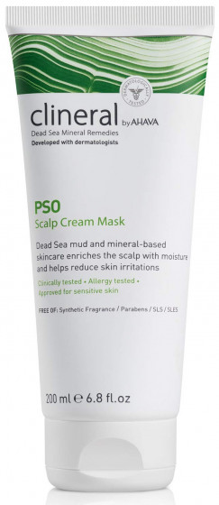 Ahava Clineral Pso Scalp Cream Mask - Крем-маска для чувствительной кожи головы