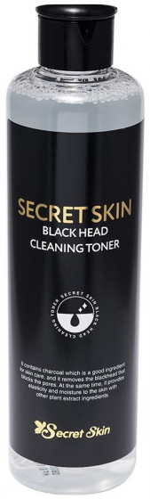 Secret Skin Black Head Cleaning Toner - Тонер для сужения и очищения пор