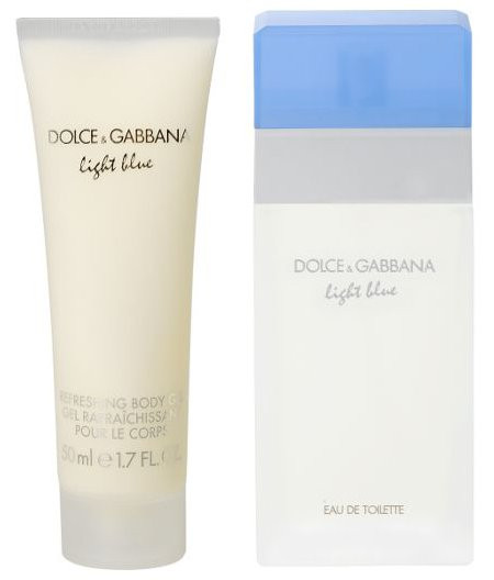 Dolce & Gabbana Light Blue - Подарочный набор (EDT25+B/G50) - 1