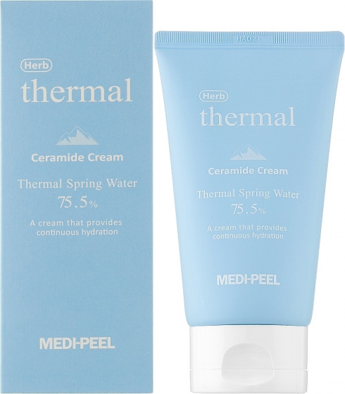 Medi Peel Herb Thermal Ceramide Cream - Восстанавливающий крем для лица и тела с керамидами - 1