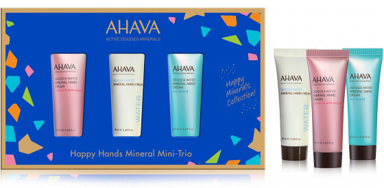 Ahava Happy Hands Collection 2016 - Набор для рук Мини Трио - 1