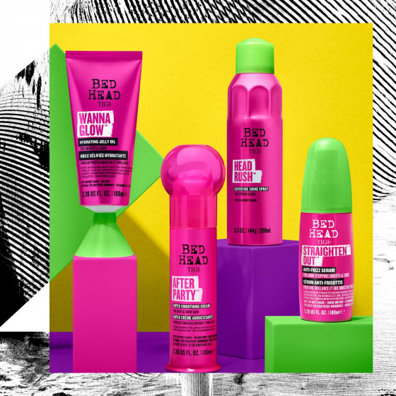 Tigi Bed Head Wanna Glow - Масло-желе для блеска и гладкости волос - 3