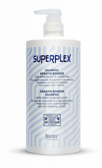 Barex Superplex Keratin Bonder Shampoo - Шампунь кератин бондер