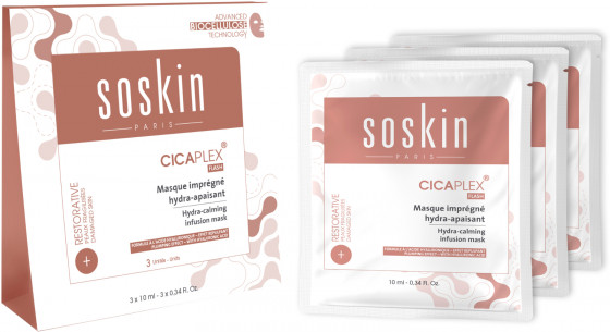 Soskin Cicaplex Flash Hydra-Calming Infusion Mask - Успокаивающая маска для лица