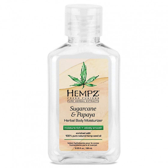 Hempz Sugarcane&Papaya Herbal Body Moisturizer - Увлажняющее молочко для тела "Тростниковый сахар и Папайя"