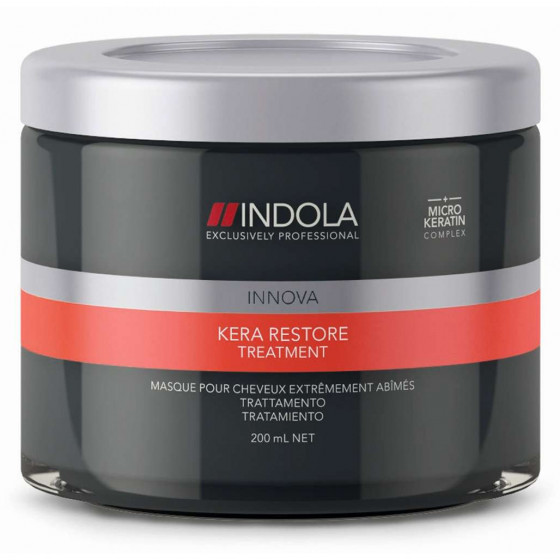 Indola Innova Kera Restore Treatment - Маска для волос "Кератиновое восстановление"