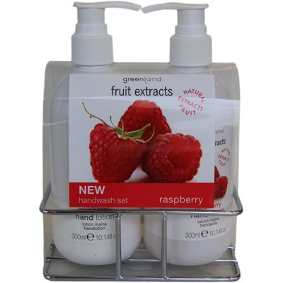 Greenland Fruit Extracts Raspberry - Набор для рук Малина