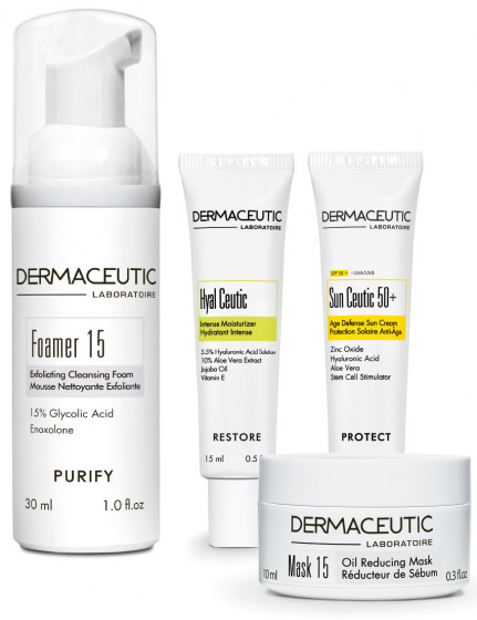 Dermaceutic 21-Day Expert Care Acne Kit - Набор против акне - 2