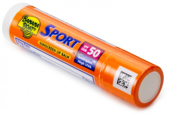 Banana Boat Sport SPF 50 - Бальзам для защиты губ с мощным ультрафиолетовым фильтром