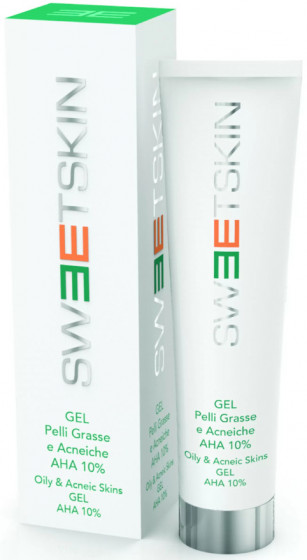 Sweet Skin System Gel Pelli Grasse E Acneiche АНА 10% - Гель для жирной и проблемной кожи АНА 10%