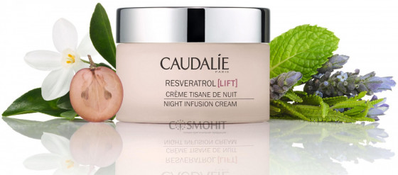 Caudalie Resveratrol Lift Night Infusion Cream - Ночной моделирующий крем - 3