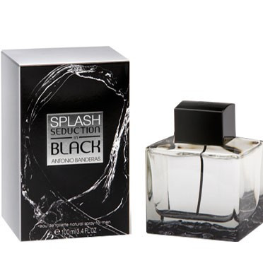 Antonio Banderas Splash Black Seduction For Men - Туалетная вода