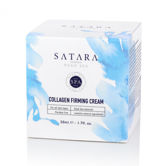 Satara Dead Sea Collagen Firming Cream SPF25 - Крем-лифтинг с коллагеном и минералами - 1