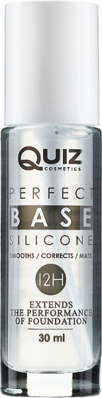 Quiz Cosmetics Perfect Silicone Base Under Make Up - Силиконовая база под макияж