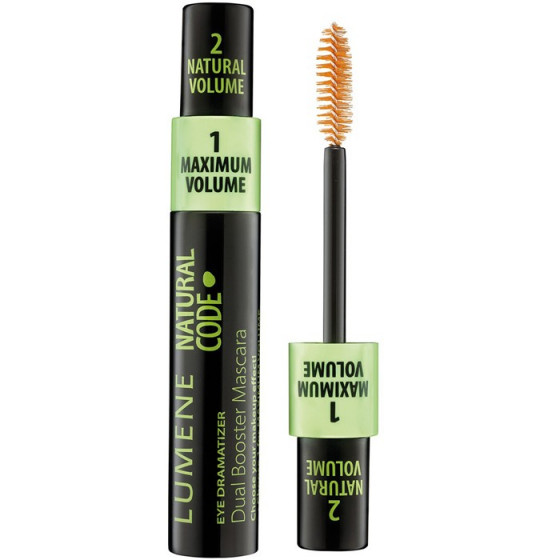 Lumene Natural Code Dual Booster Mascara - Тушь объемная Двойной эффект