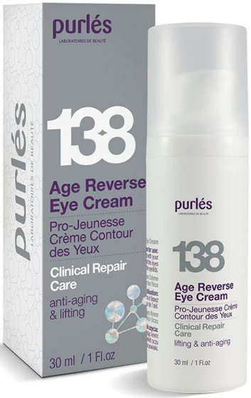 Purles 138 Age Reverse Eye Cream - Крем для век "Про-молодость"