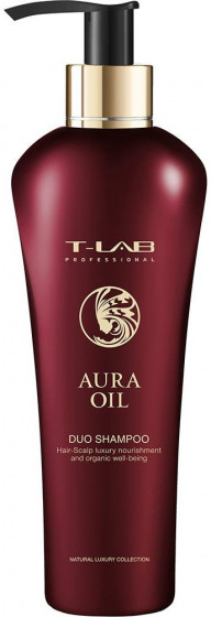 T-LAB Professional Aura Oil Duo Shampoo - Восстанавливающий шампунь для сухих и поврежденных волос