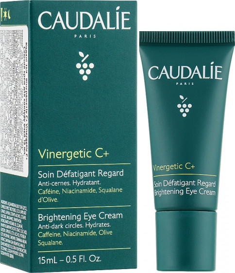 Caudalie Vinergetic C+ Brightening Eye Cream - Сияющий крем для контура глаз