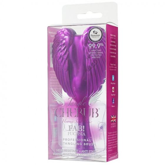 Tangle Angel Cherub Fab Fuchsia - Компактная расческа для волос