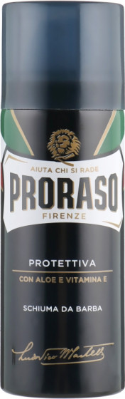 Proraso Blue Line Shaving Foam - Пена для бритья с алоэ и витамином Е