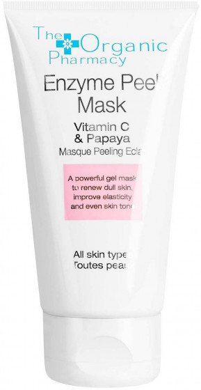 The Organic Pharmacy Enzyme Peel Mask with Vitamin C and Papaya - Энзимная пилинг-маска