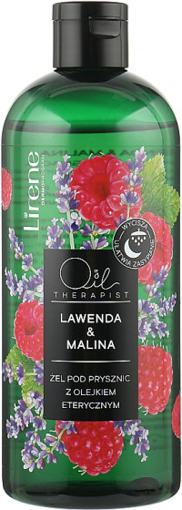 Lirene Shower Oil Lavender & Raspberry Shower Gel - Гель для душа с маслом лаванды и малины