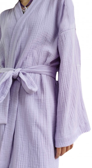 Top Beauty Muslin Kimono Robe (L-XL) - Муслиновый халат-кимоно