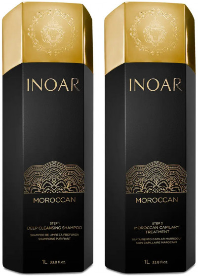 Inoar Moroccan hair keratin - Кератин для славянских волос