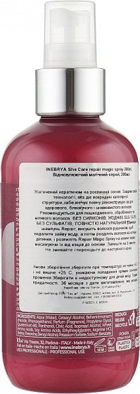 Inebrya She Care Repair Magic Spray - Восстанавливающий спрей для волос - 1