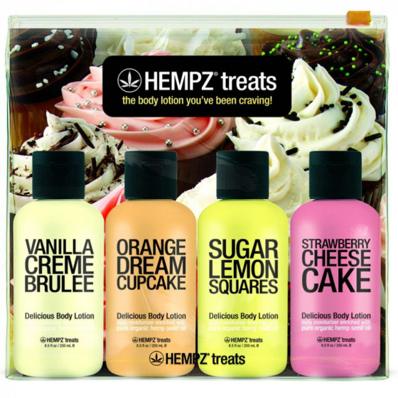 Hempz Treats Mini Bag - Набор мини-лосьонов