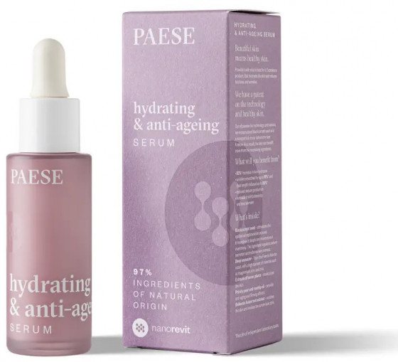 Paese Nanorevit Anti-Ageing Hydrating Serum - Увлажняющая сыворотка для лица против морщин