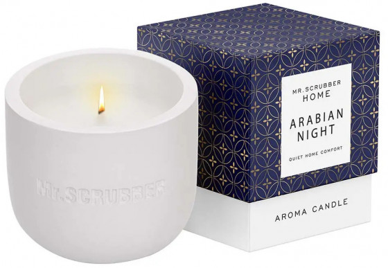 Mr.Scrubber Home Aroma Candle "Arabian Night" - Ароматическая свеча