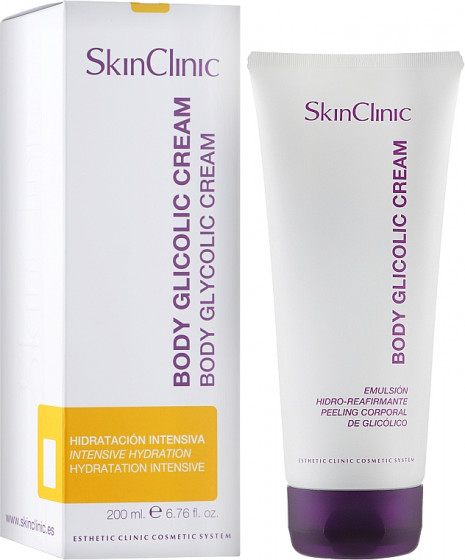 SkinClinic Body Glicolyc Cream - Гликолевый крем для тела - 1