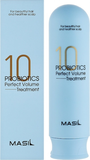 Masil 10 Probiotics Perfect Volume Treatment - Бальзам для объема волос с пробиотиками