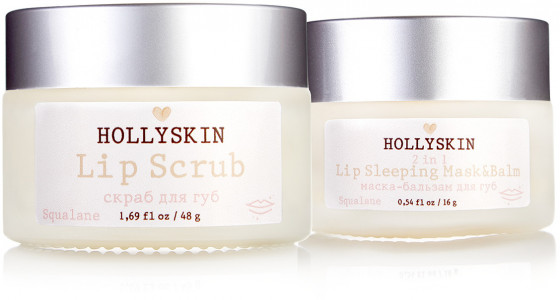 Hollyskin Lip Scrub - Восстанавливающий скраб для губ - 1