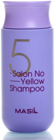 Masil 5 Salon No Yellow Shampoo - Тонирующий шампунь для осветленных волос