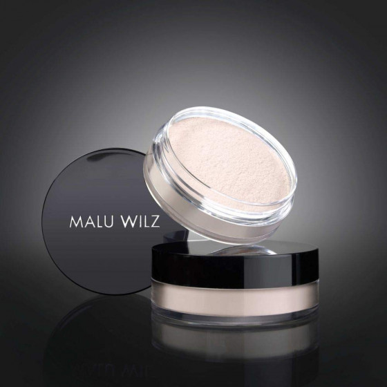 Malu Wilz Fixing Powder Transparent Sand - Финишная фиксирующая пудра для лица - 1