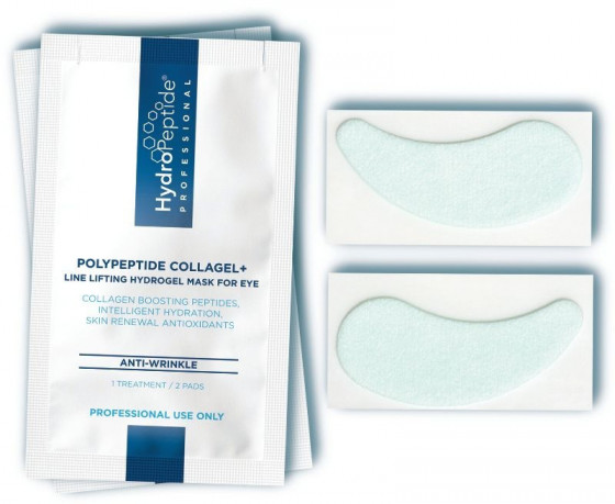 HydroPeptide PolyPeptide Collagel Mask For Eyes - Гидрогелевая маска против морщин для зоны вокруг глаз - 1