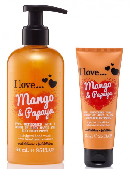 I Love Mango & Papaya Super Soft Hand Lotion - Лосьон для рук "Манго и папайя" - 2