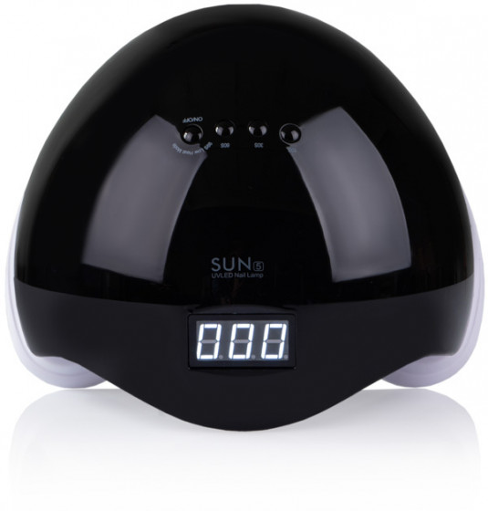 SUNUV LED+UV SUN5 48W Black - УФ-лампа для маникюра - 1