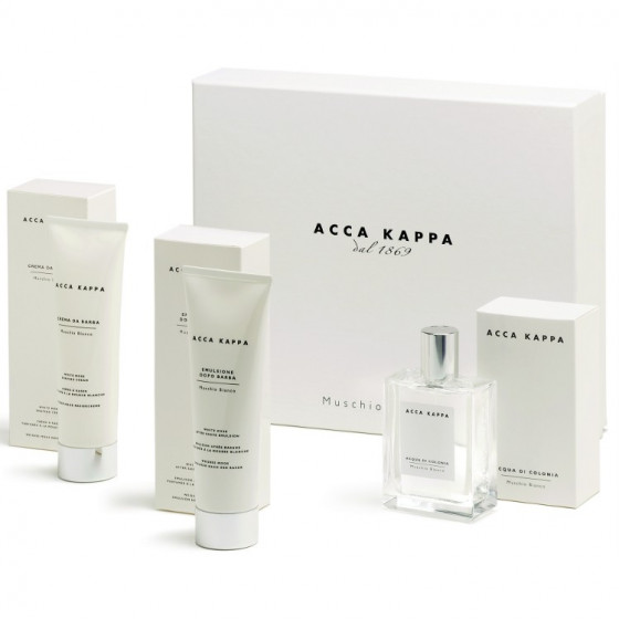 Acca Kappa White Moss Gift Set - Подарочный набор (EDC100+A/S/E125+S/C125)