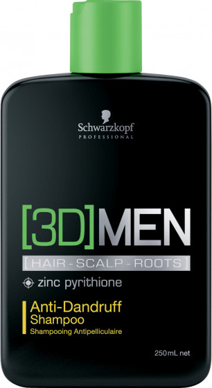 Schwarzkopf Professional 3D Men Anti-Dandruff Shampoo - Шампунь против перхоти