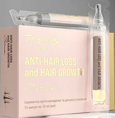 Top Beauty Anti-Hair Loss and Hair Growth - Сыворотка против выпадения и для роста волос 