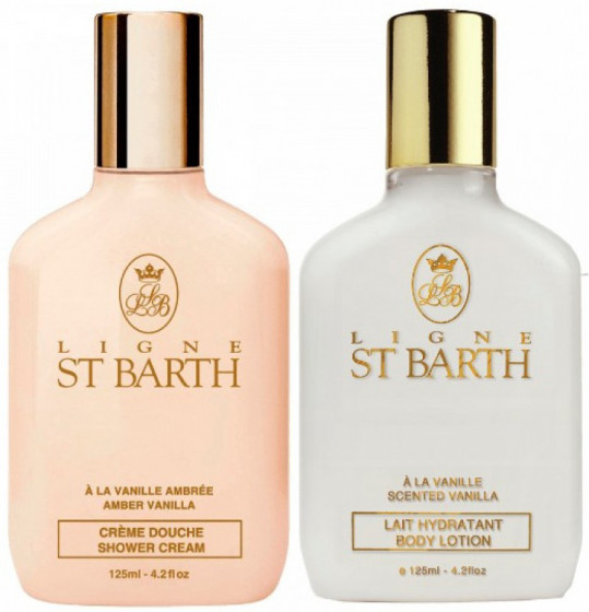 Ligne St Barth Amber Vanilla Shower Cream - Крем для душа "Янтарная ваниль" - 3